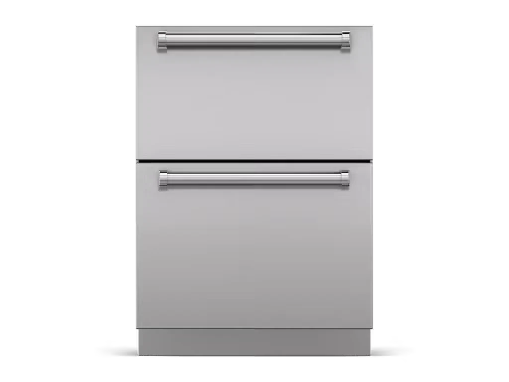 61 cm Designer Para área externa Gavetas de refrigeração — Pronto para painel