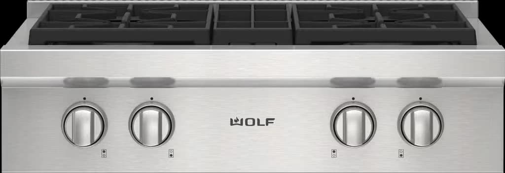 Rangetop com queimadores selados