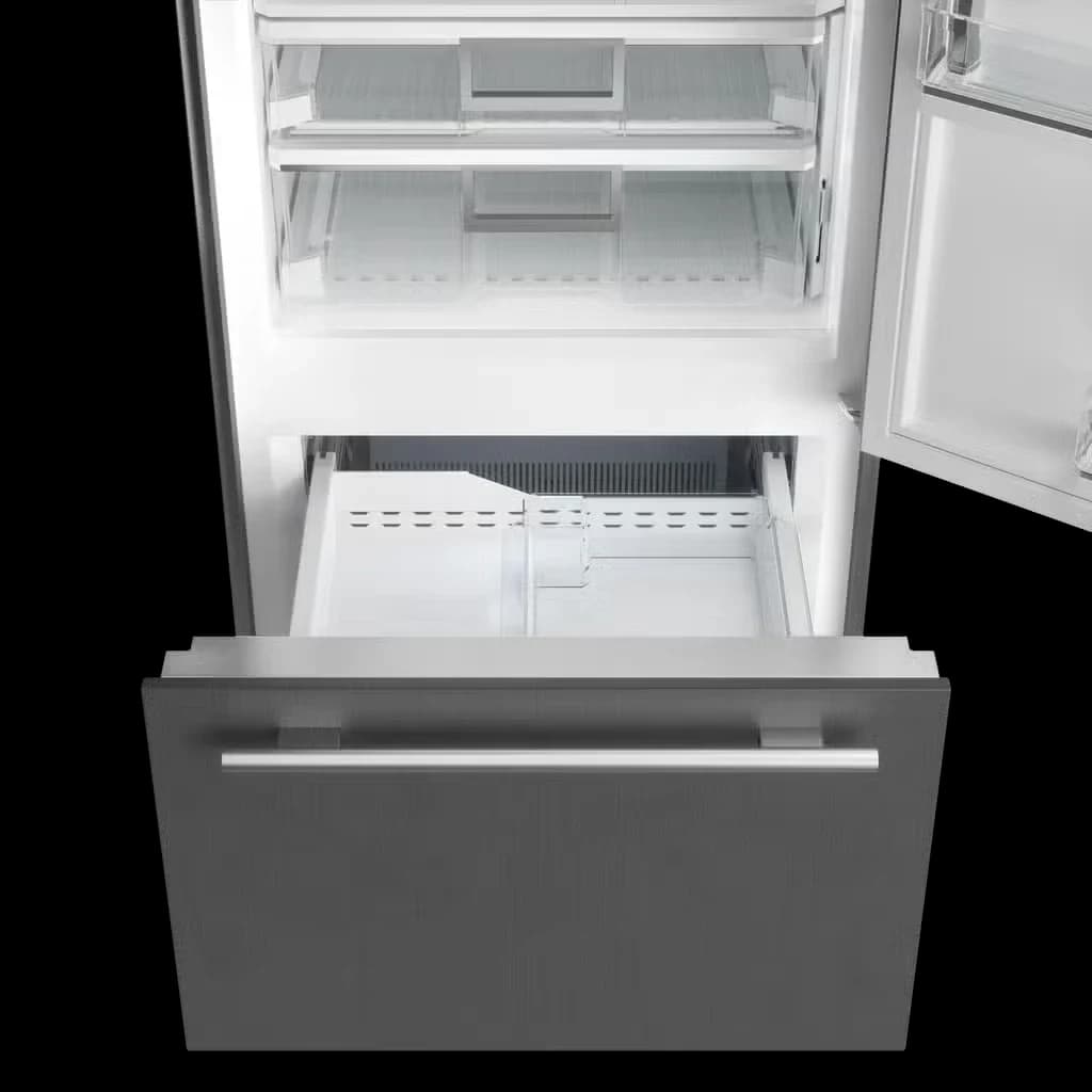 Detalhe de recurso de Classic Combinado superior e inferior Refrigerador/Freezer