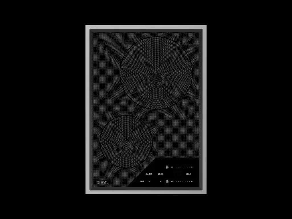 Transicional Cooktop de indução com moldura
