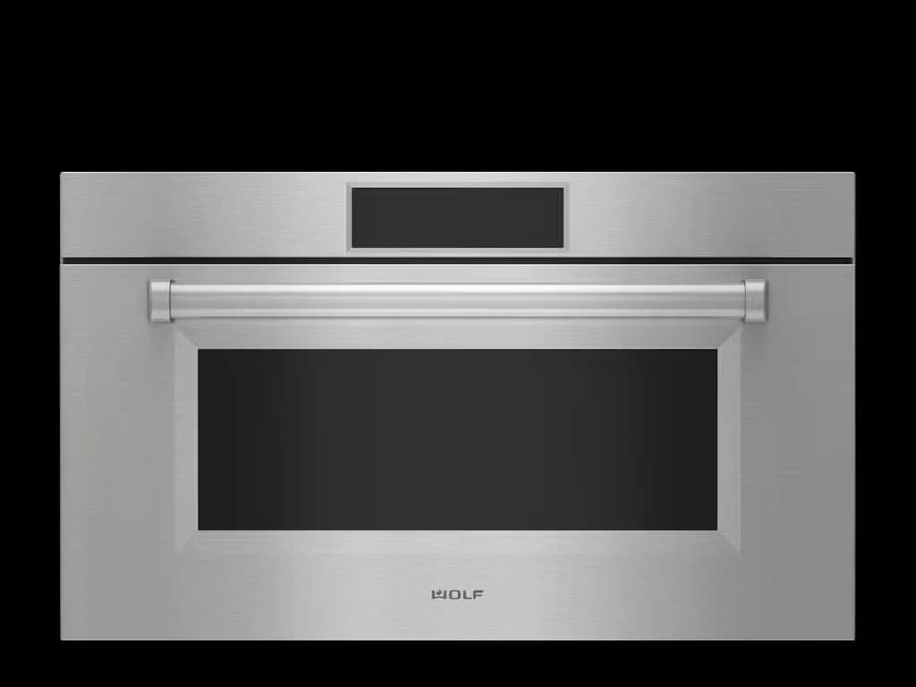 76,2 cm Série M Profissional Forno de micro-ondas com porta basculante