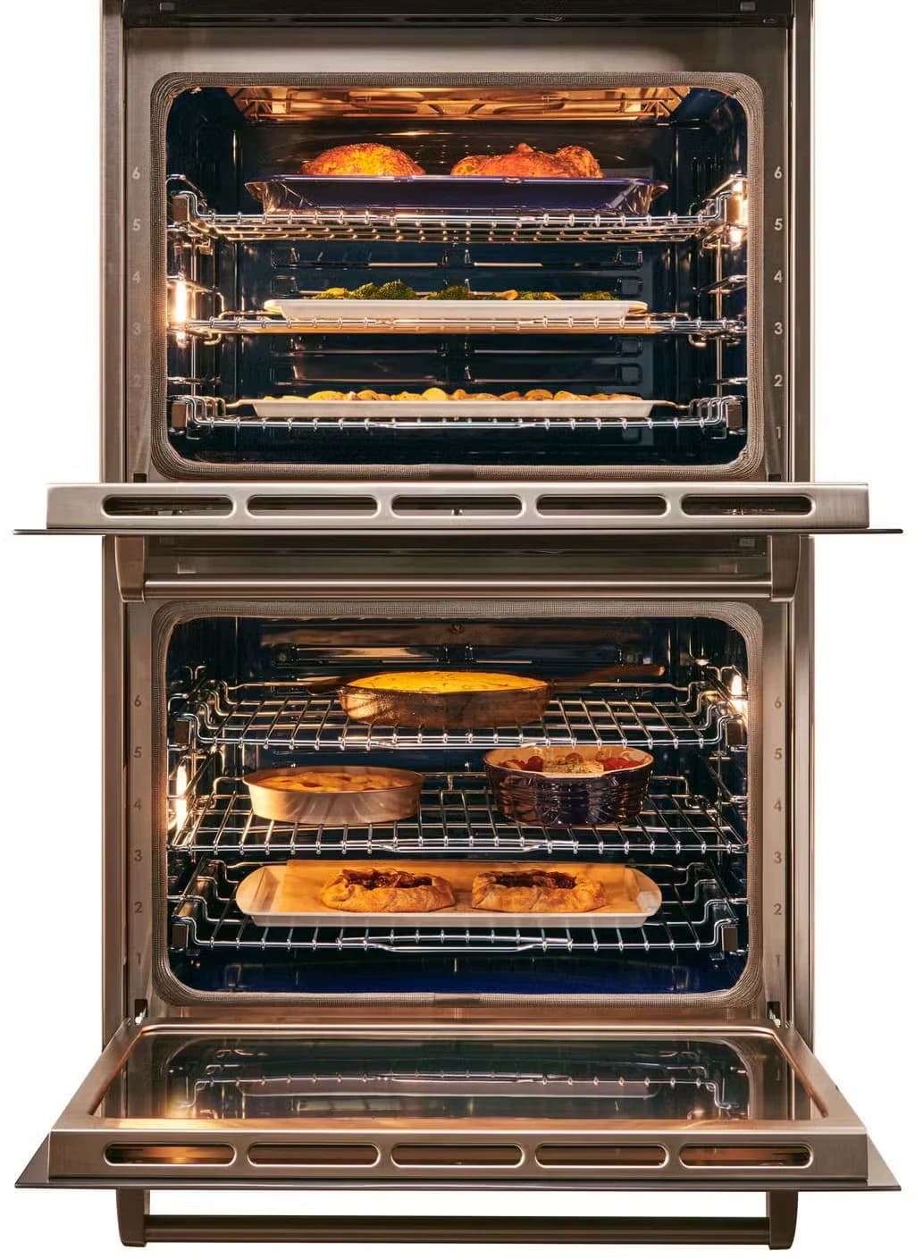 Detalhe de recurso de 76,2 cm Série M Profissional Forno duplo de embutir